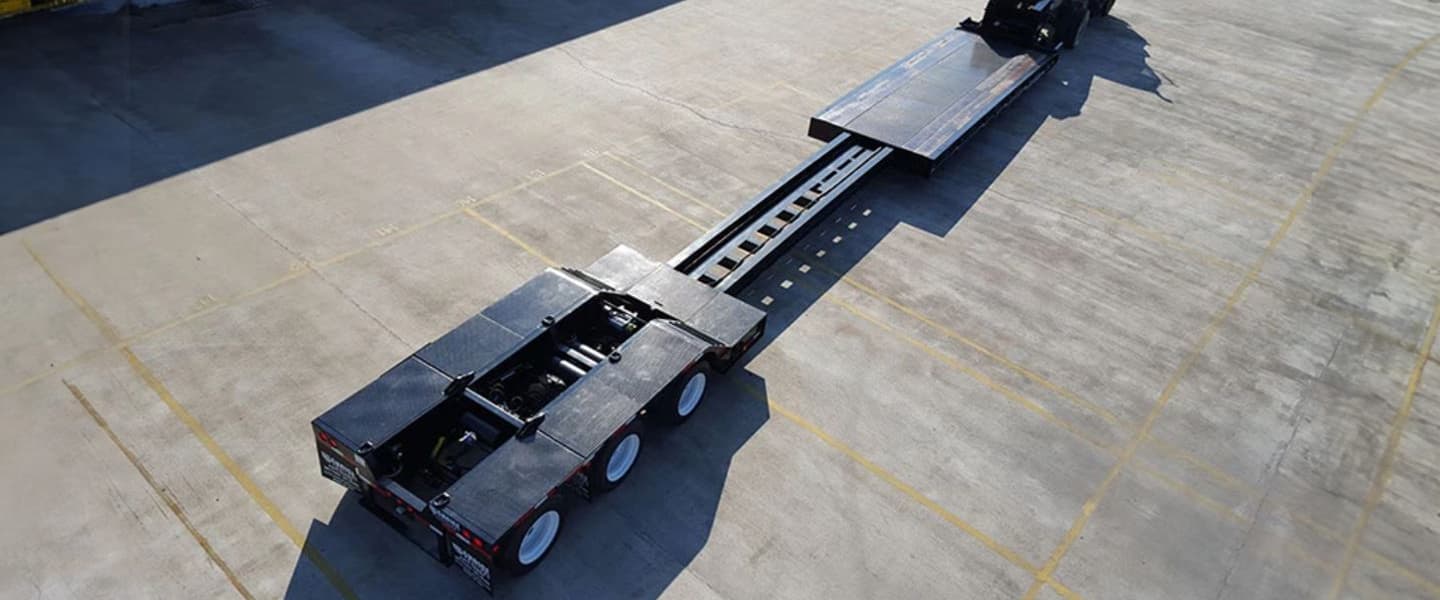 Extendable Lowboy Trailers