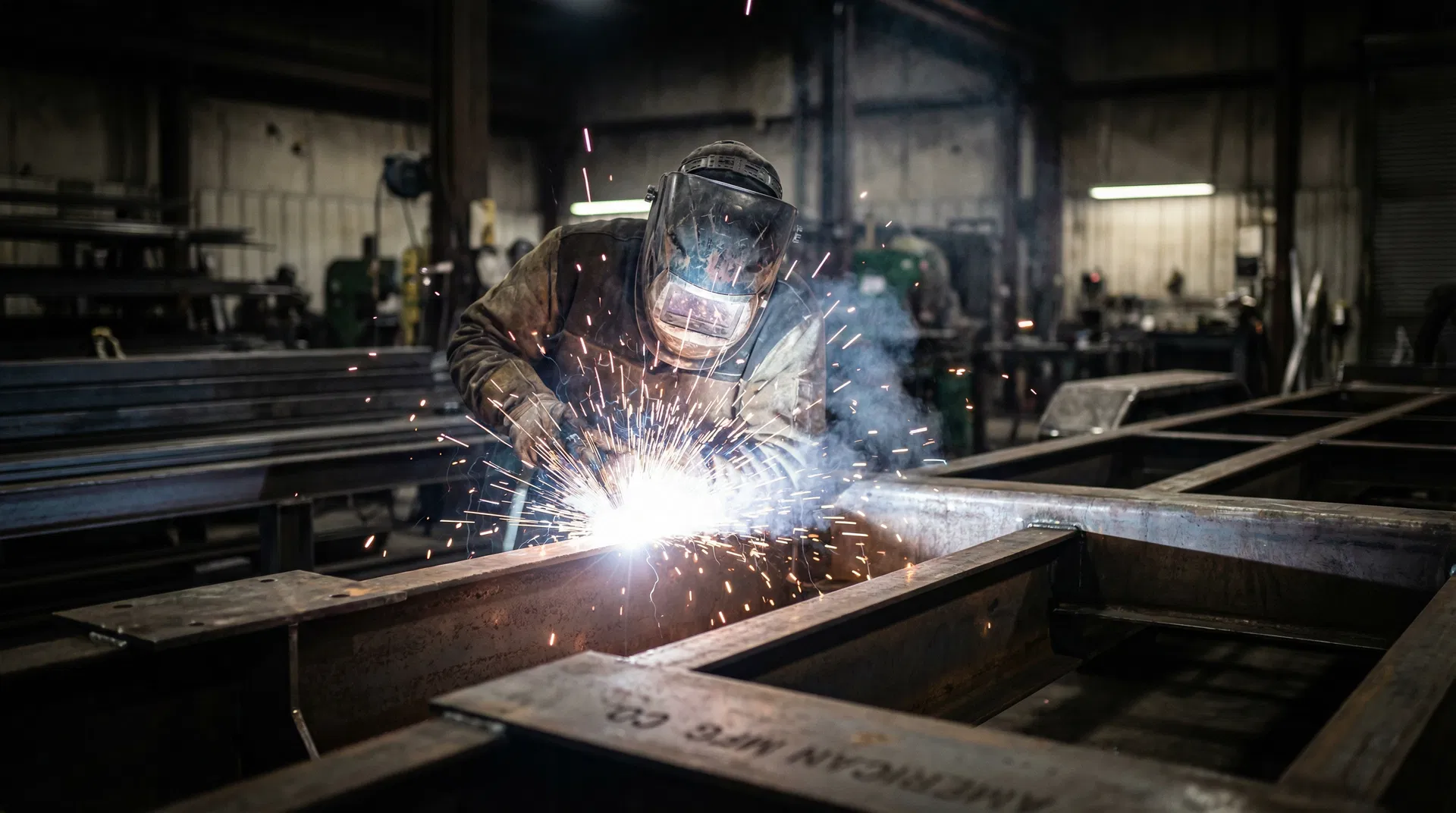 Welding at Choice Trailers