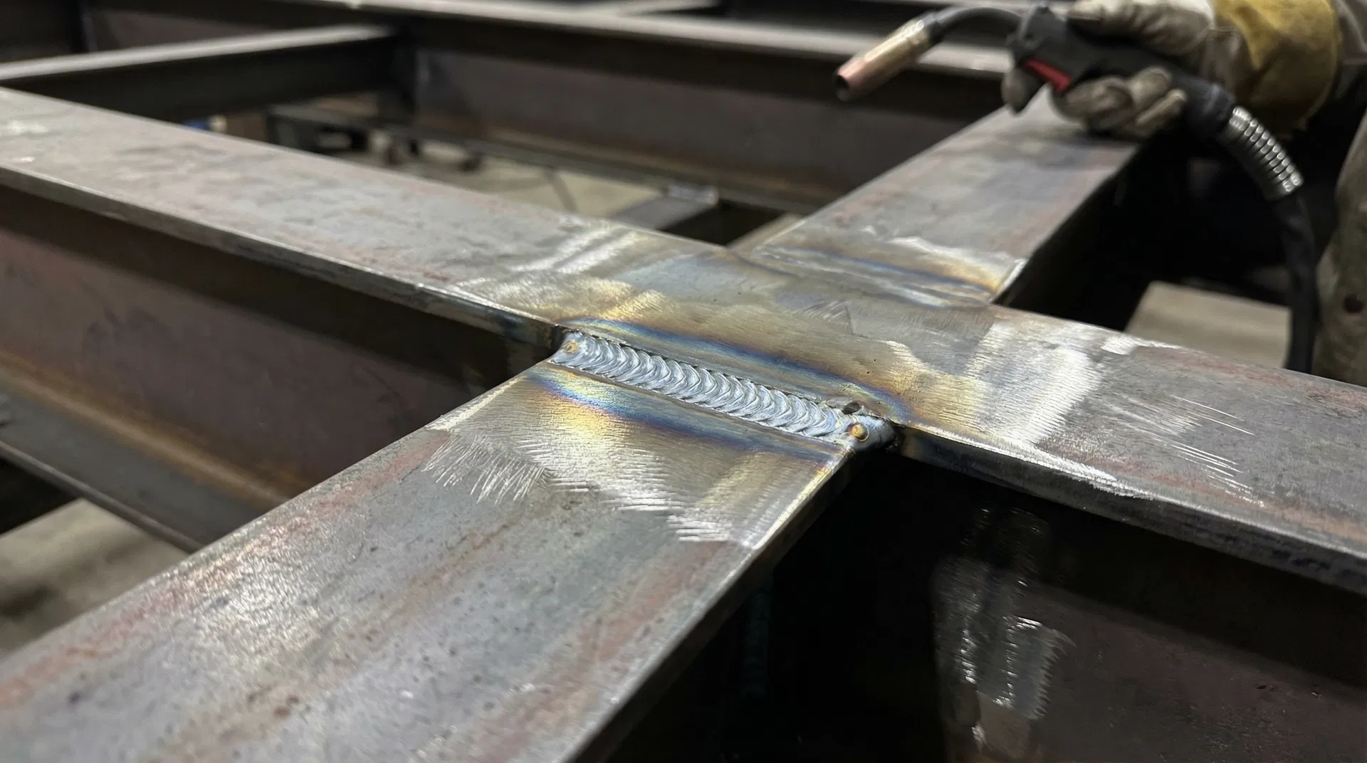 Professional welding work